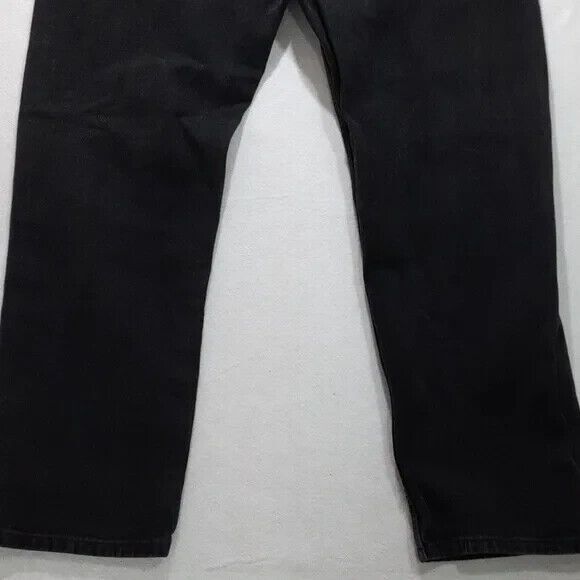 Levi's 505 regular fit jeans size 42X32 black - Picture 6 of 16